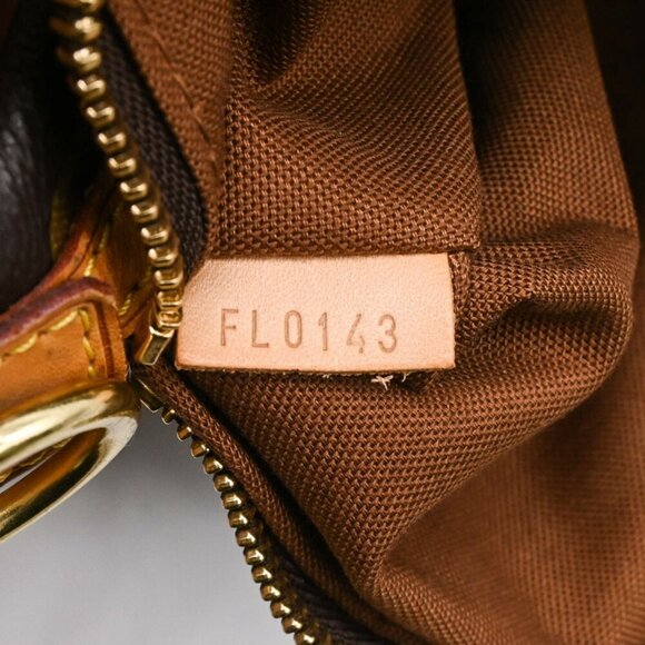 LOUIS VUITTON Brown Monogram Leather Backpack - Picture 16 of 16